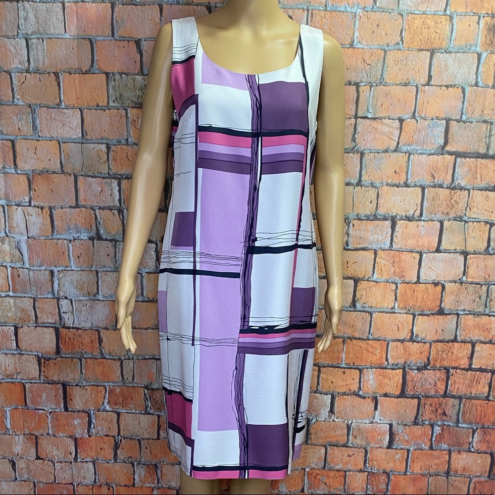 Due Per Due Silk Shift‎ Dress